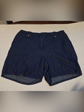 Jaclyn Smith Navy Denim Men's Shorts